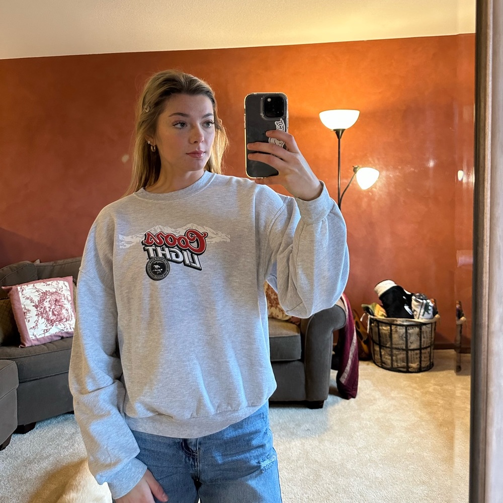 Coors light crewneck